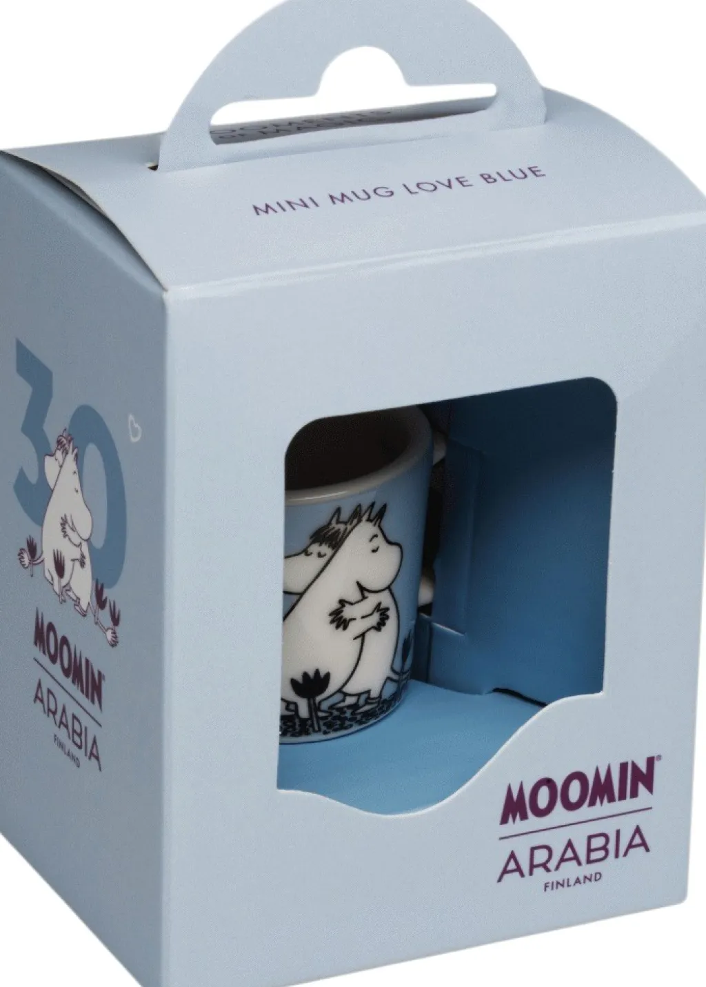 Børn Moomin Arabia Børneglas Og Kopper|Børneglas Og Kopper > Mumi 30 års Jubilæum Minikrus 1,2 cl,
