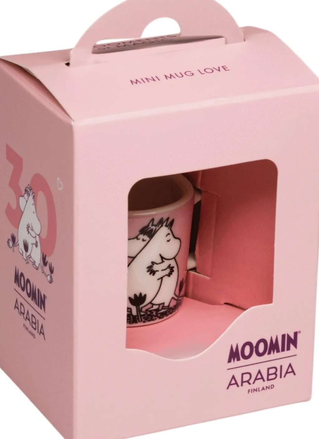 Børn Moomin Arabia Børneglas Og Kopper|Børneglas Og Kopper > Mumi 30 års Jubilæum Minikrus 1,2 cl,