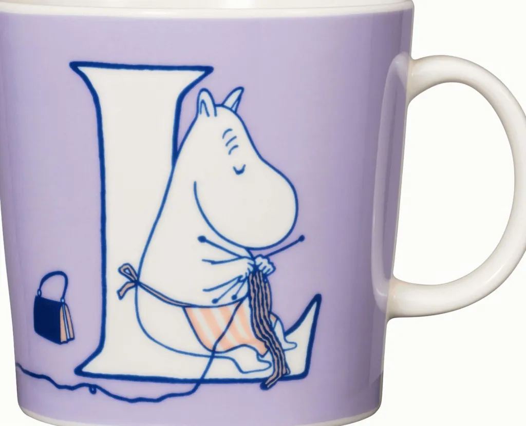 Moomin Arabia Krus > Mumi ABC Krus 40 c,
