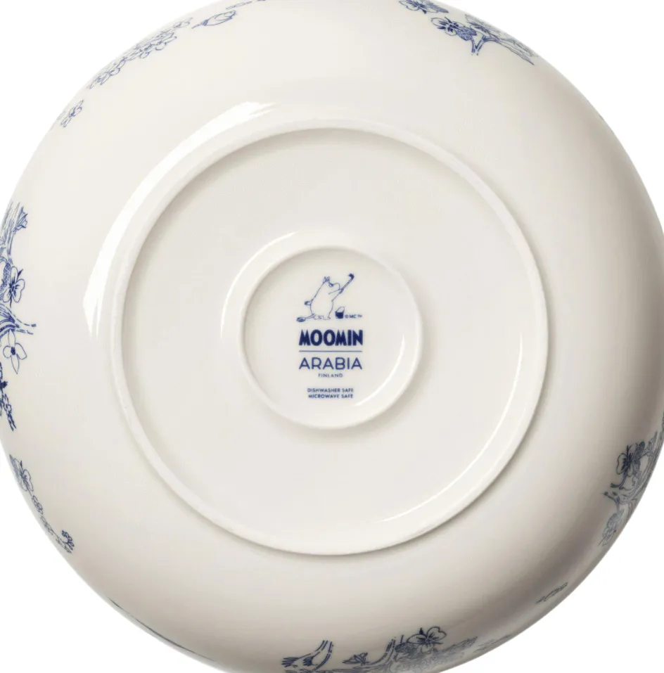 Moomin Arabia Mumi Haru Skål , Blå