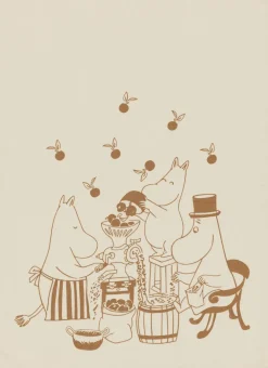 Moomin Arabia Håndklæder Og Vaskeklude > Mumi Håndklæde 2 stk. 50x70 cm,