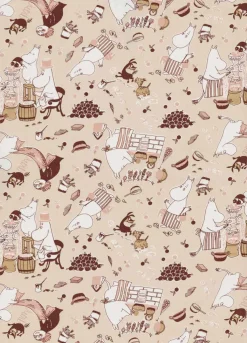 Moomin Arabia Håndklæder Og Vaskeklude > Mumi Håndklæde 2 stk. 50x70 cm,