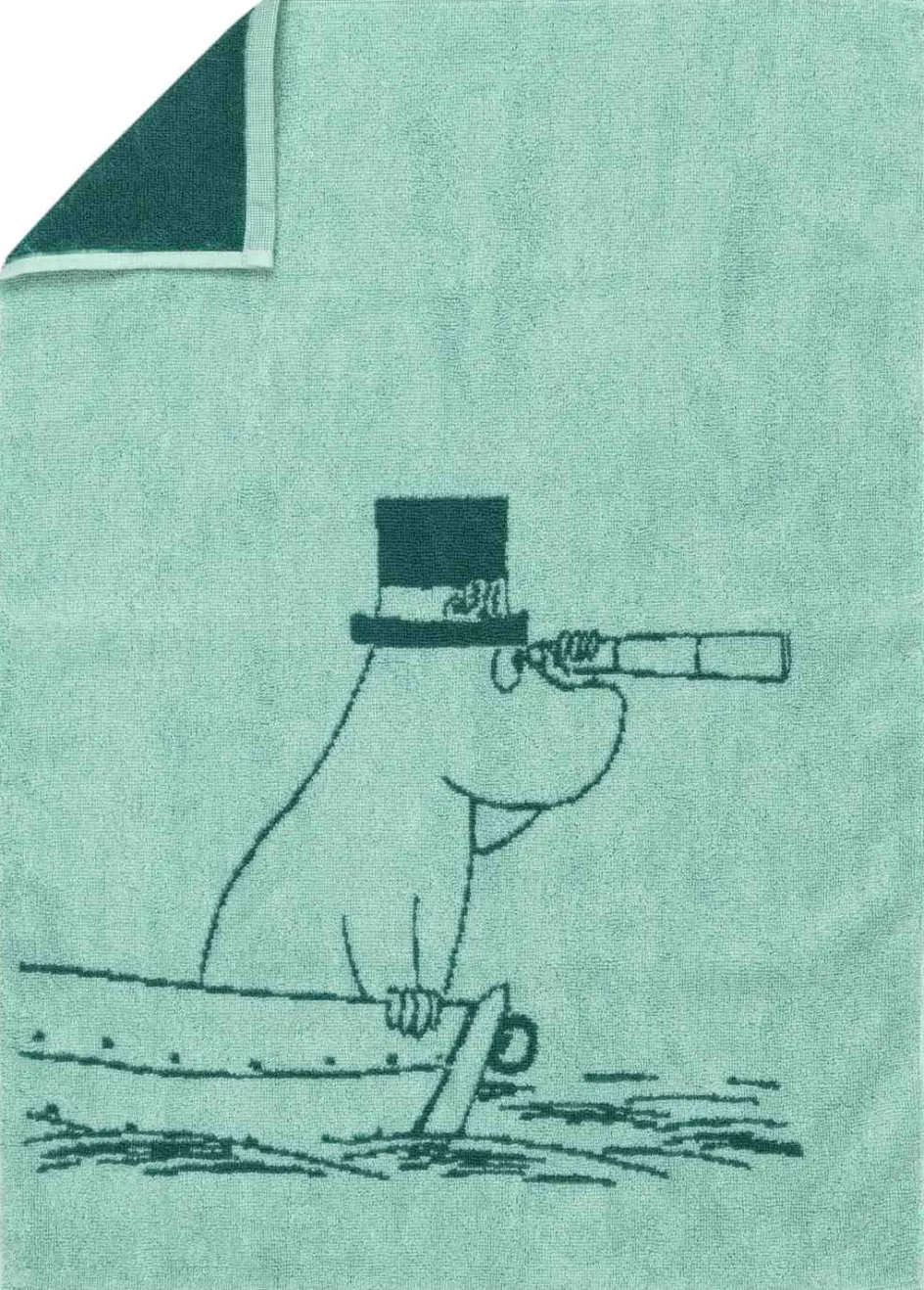 Best Moomin Arabia Mumi Håndklæde , Mumifar/Turkis