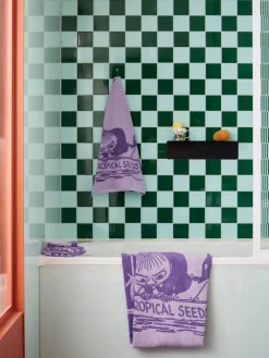 Clearance Moomin Arabia Mumi Håndklæde , Lille My/Lilla