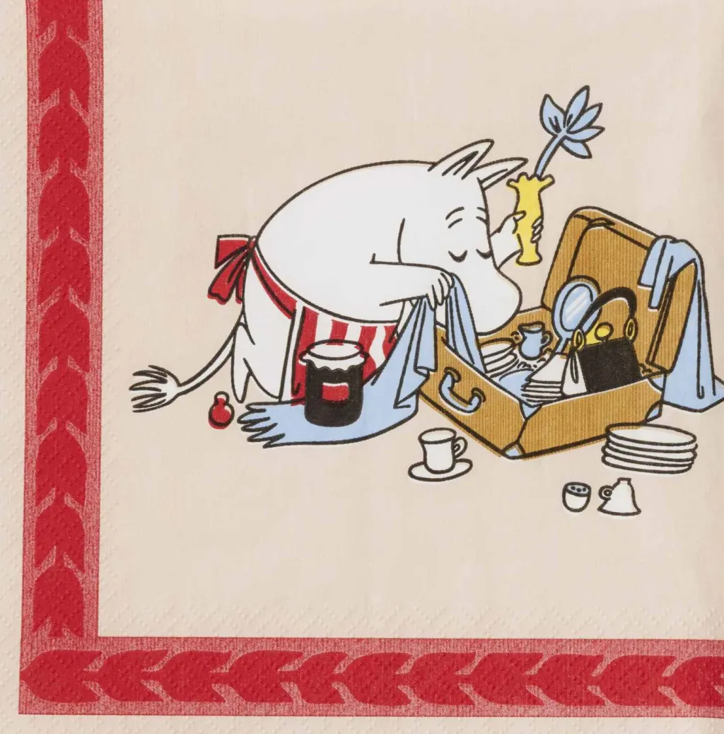 Moomin Arabia Servietter > Mumi Papirserviet 20 stk. 33x33 cm,