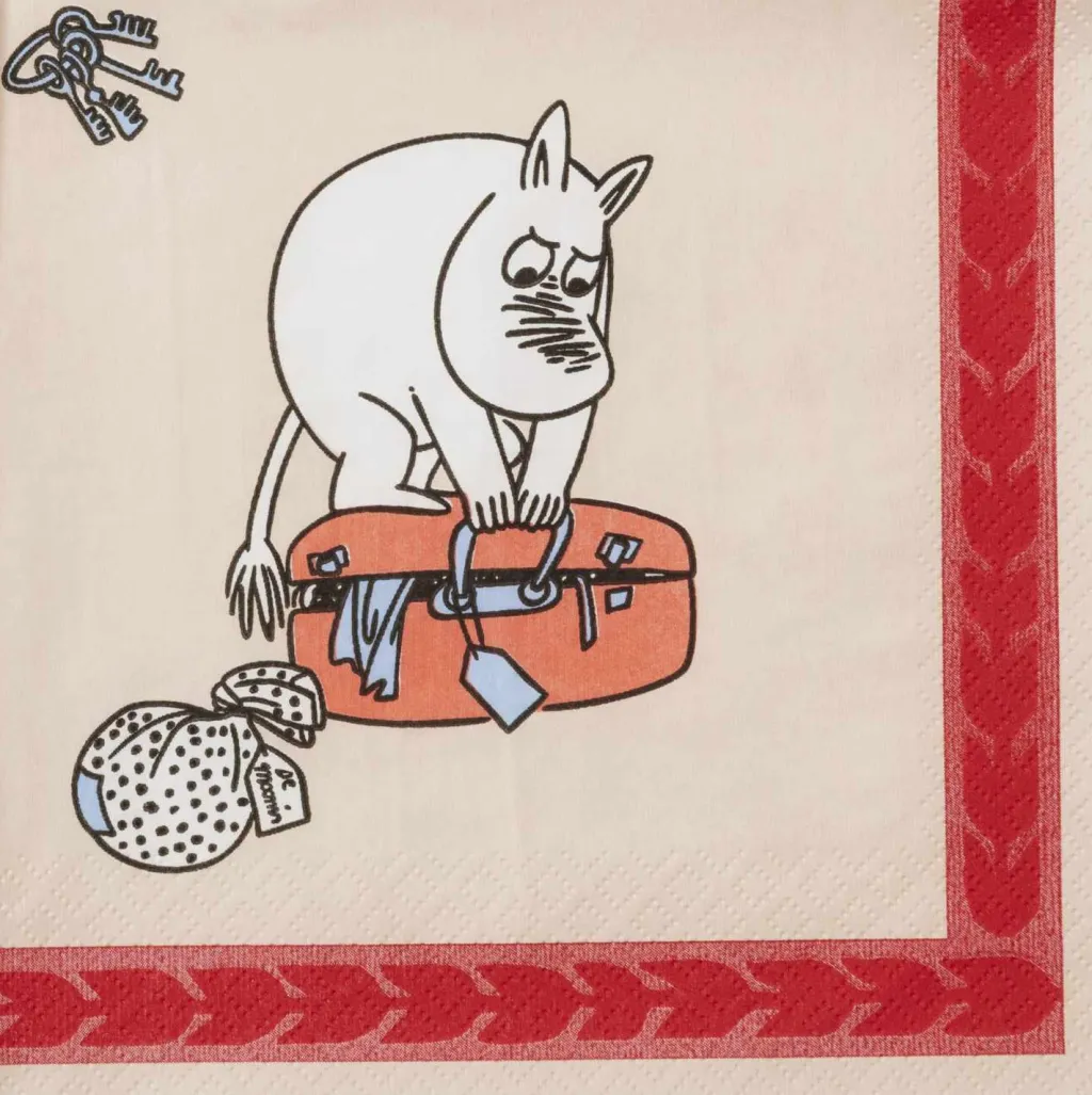 Moomin Arabia Servietter > Mumi Papirserviet 20 stk. 33x33 cm,