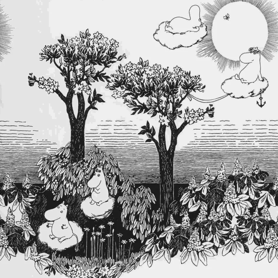 Online Moomin Arabia Mumi Sengetøj 140x200 cm, Dreaming
