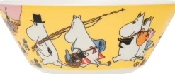 Børn Moomin Arabia Børneskåle > Mumi Skål Ø12 cm, Familietid