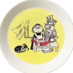 Børn Moomin Arabia Børnetallerkener|Børnetallerkener > Mumi Tallerken 19 cm,