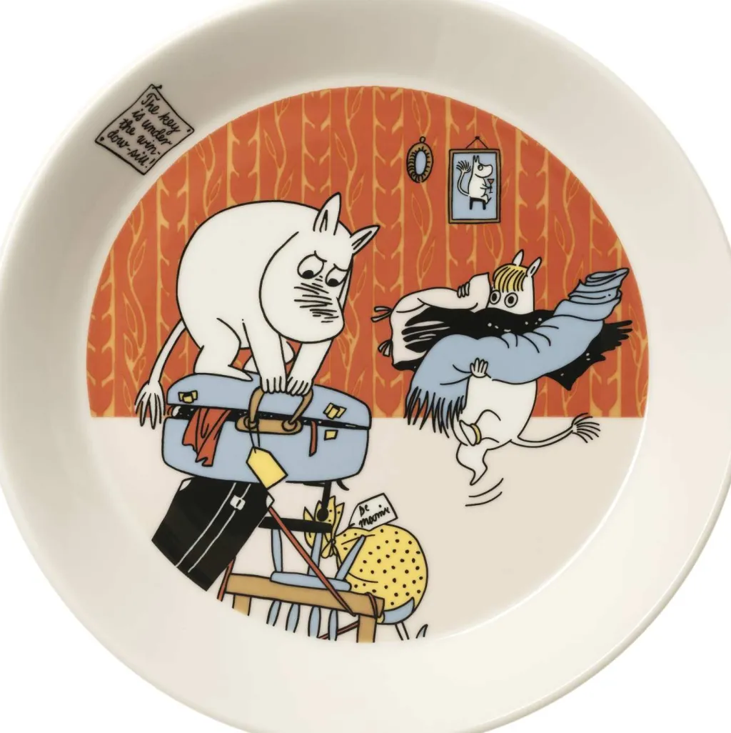Discount Mumi Tallerken 19 cm, Børn Frokosttallerkener|Børnetallerkener