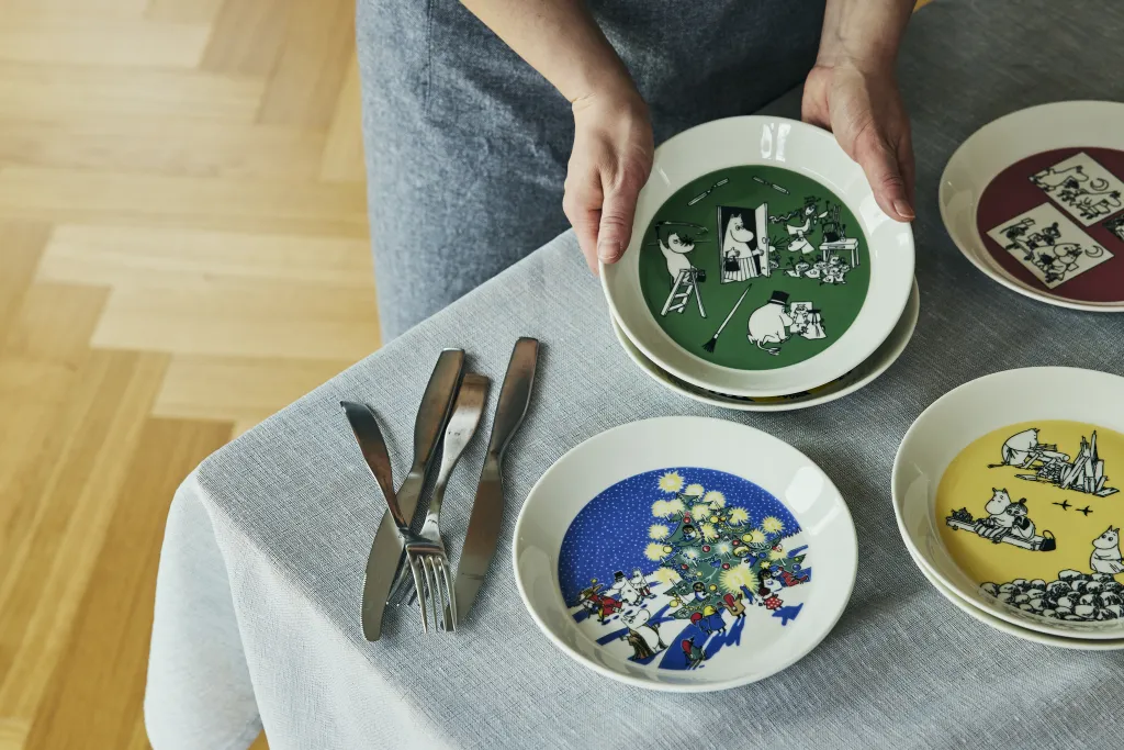 Børn Moomin Arabia Børnetallerkener|Børnetallerkener > Mumi Tallerkensæt 19 cm,