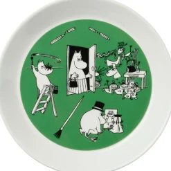 Børn Moomin Arabia Børnetallerkener|Børnetallerkener > Mumi Tallerkensæt 19 cm,