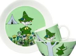 Børn Moomin Arabia Børnetallerkener|Børnetallerkener > Mumi Tallerken 19 cm,