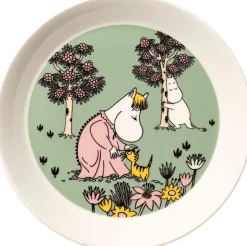 Online Moomin Arabia Mumi Tallerken 19 cm, Kærlig Omsorg