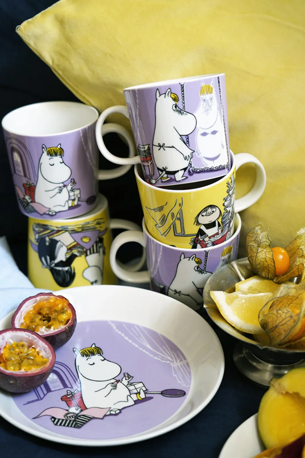 Børn Moomin Arabia Børnetallerkener|Børnetallerkener > Mumi Tallerken 19 cm,