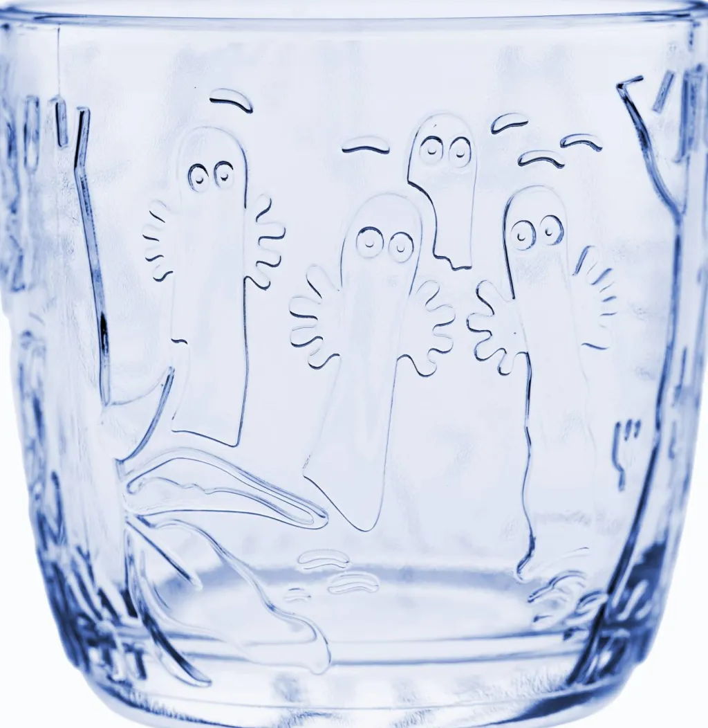 Moomin Arabia Vandglas > Mumi Vandglas 2 stk. 28 cl, Blå