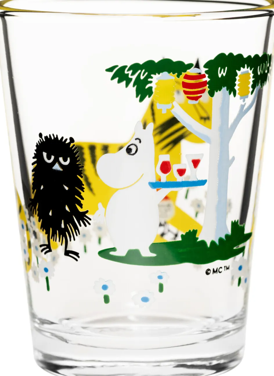 Sale Moomin Arabia Mumi x Iittala Glas 22 cl, Havefest