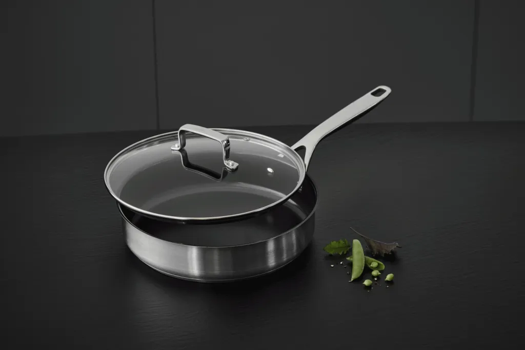 Best 79NORD Sauterpande m. Glaslåg og Keramisk Non-stick Ø26 cm Pander