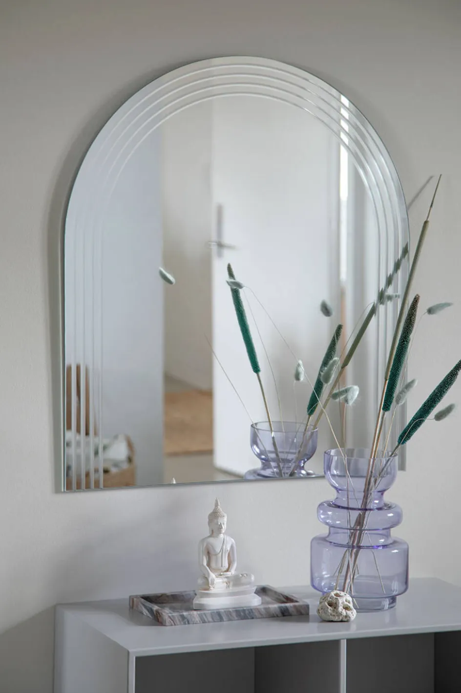 Clearance MOUD Home Arch Spejl 70x62 cm, Klar