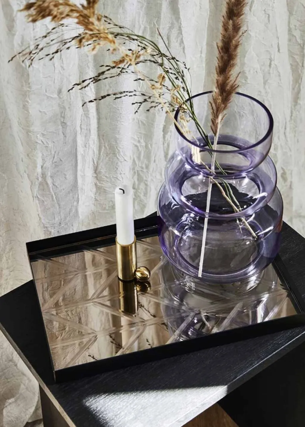 Clearance Curve Vase H26 cm, Lilla Stue|Vaser