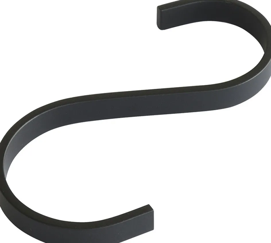New MOUD Home Curvy S-Krog 9,8 cm, Mat Sort