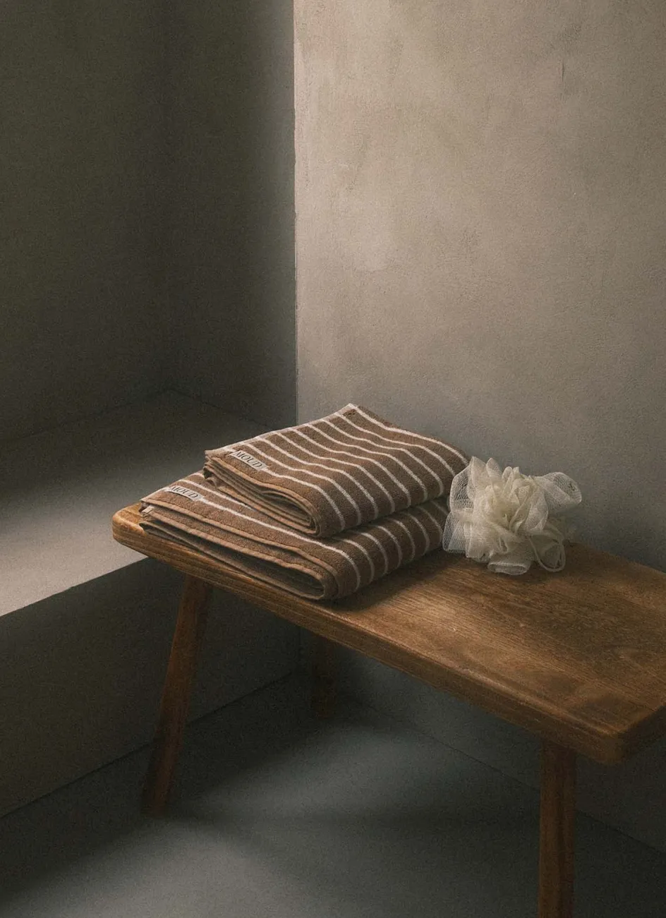New MOUD Home Lino Håndklæde , Clay Brown