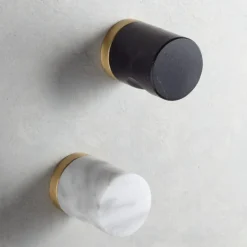 MOUD Home Marble Knage Ø2,5 cm, Hvid