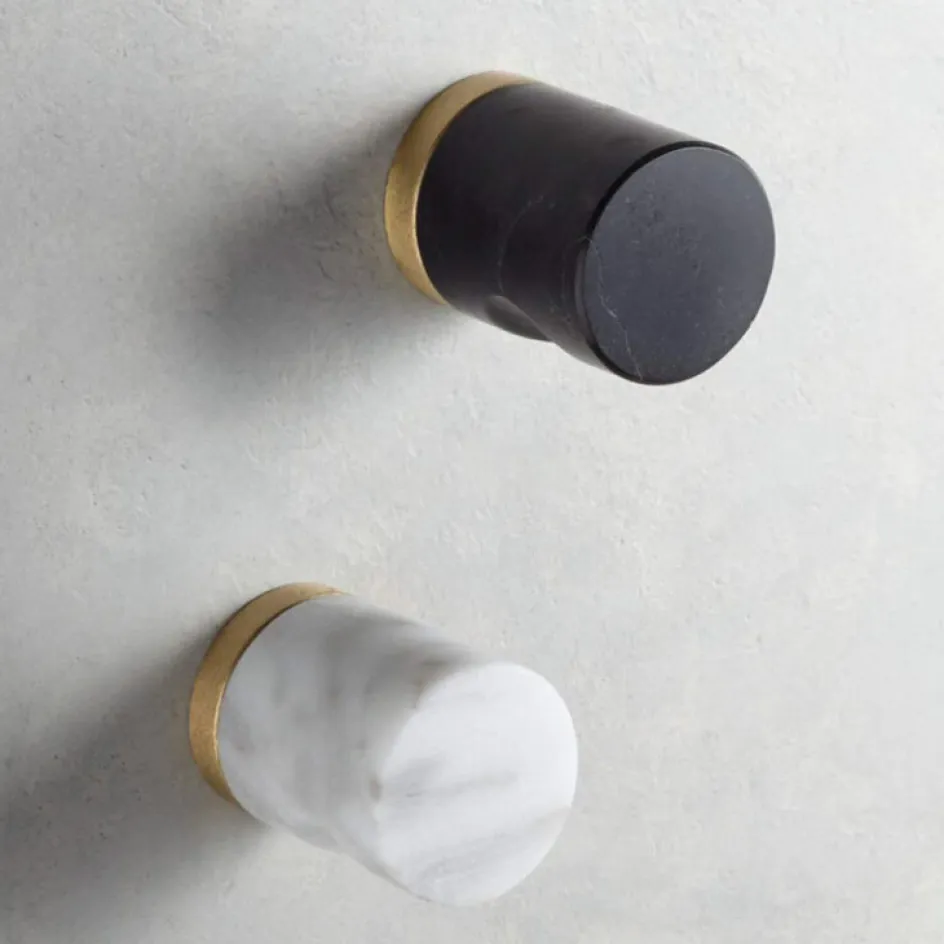 Clearance MOUD Home Marble Knage Ø2,5 cm, Sort