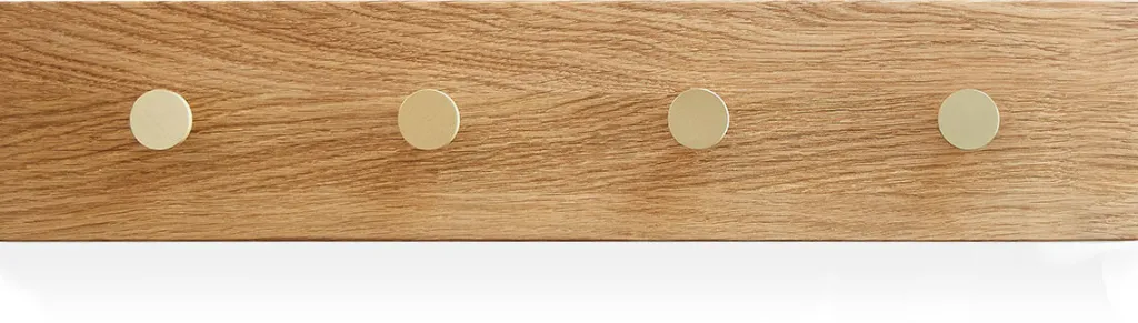 MOUD Home Knager Og Knagerækker > Oak Knagerække 50 cm, Eg