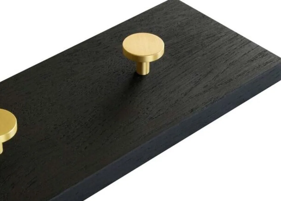 Hot MOUD Home Oak Knagerække , Sort