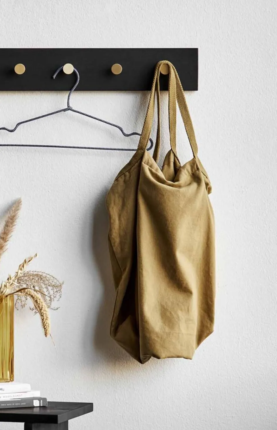 Hot MOUD Home Oak Knagerække , Sort