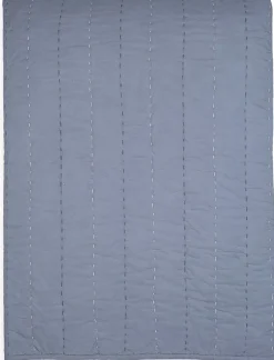 Outlet MOUD Home Senses Quiltet Sengetæppe 260x260 cm, Blå