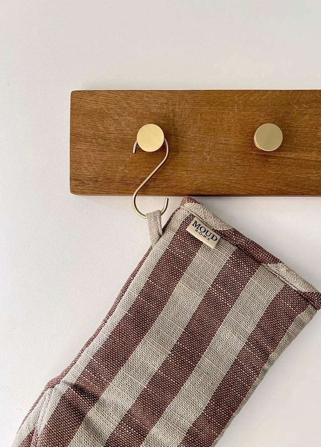 MOUD Home Badeværelse|Knager Og Knagerækker > S-Krog H7,5 cm, Messing