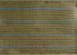 Online MOUD Home Stripe Dørmåtte 50x72 cm, Olive/Blå