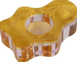 Hot MOUD Home Cloud Fyrfadsstage H4 cm, Pink/amber