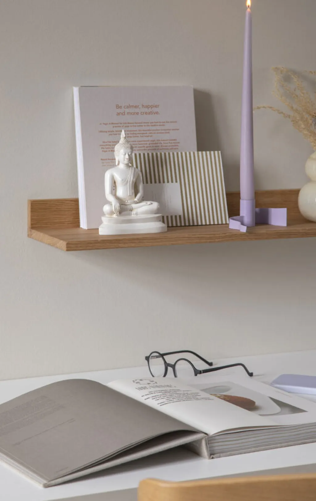 MOUD Home Lysestager > Wavy Lysestage H4,7 cm,