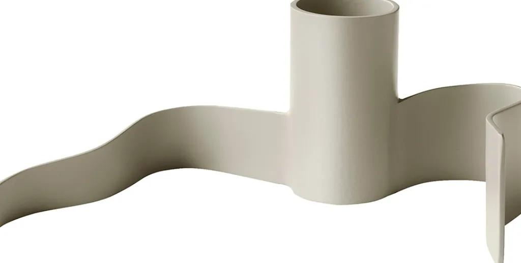 MOUD Home Lysestager > Wavy Lysestage H4,7 cm,