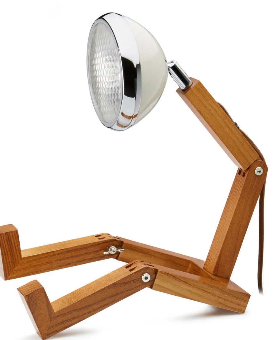 Best Mr. Wattson Bordlampe, Vintage White