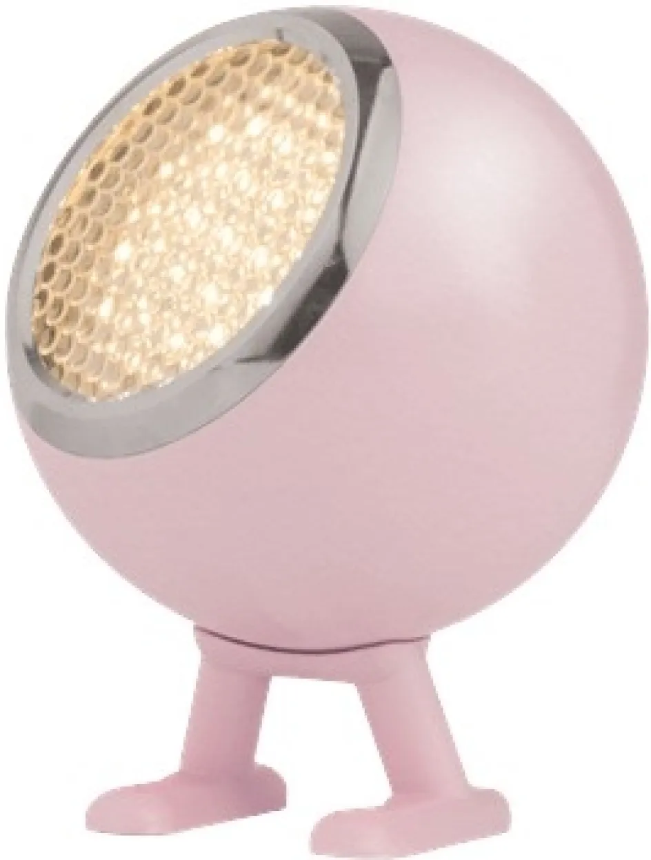Outlet Mr. Wattson Norbitt Trådløs Bordlampe LED H8,3 cm, Smoothie Pink