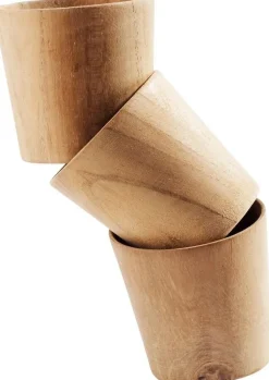 Muubs Spisestue|Æggebægere > Base Æggebæger 5 cm, Teak