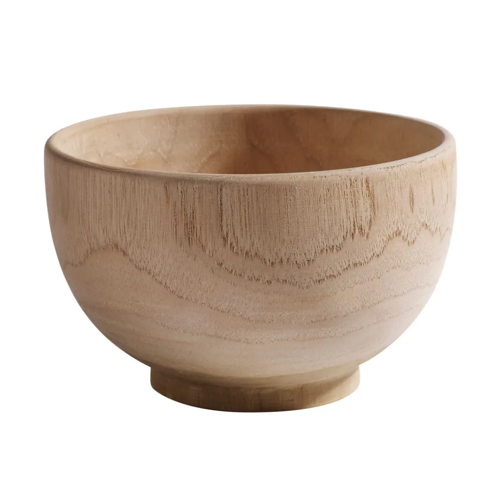 Clearance Base Skål Ø15 cm, Teak Skåle|Spisestue