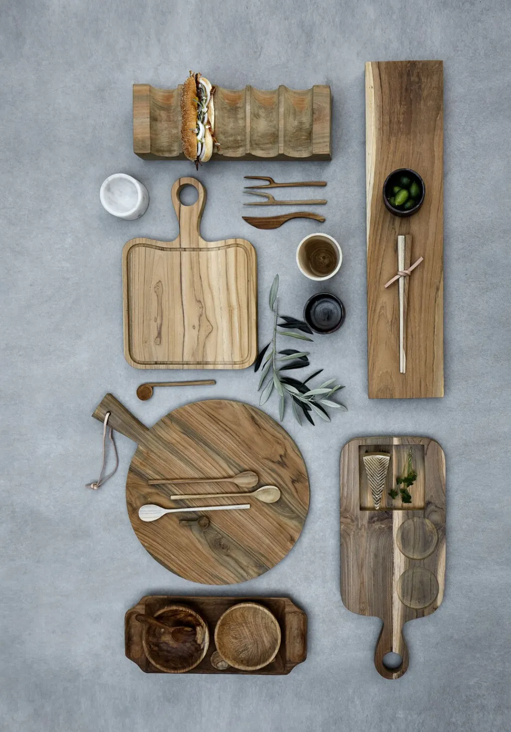 Outlet Café Latte-ske 20 cm, Teak Teskeer