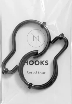 Hot Muubs Copenhagen Kroge 4 stk. H8 cm, Antik Nikkel