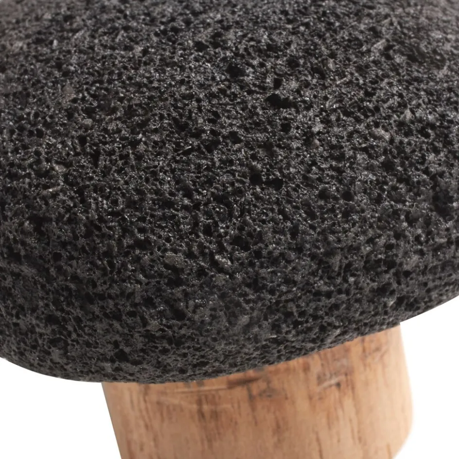 Outlet Muubs Crust Knage 6 cm, Mat Sort