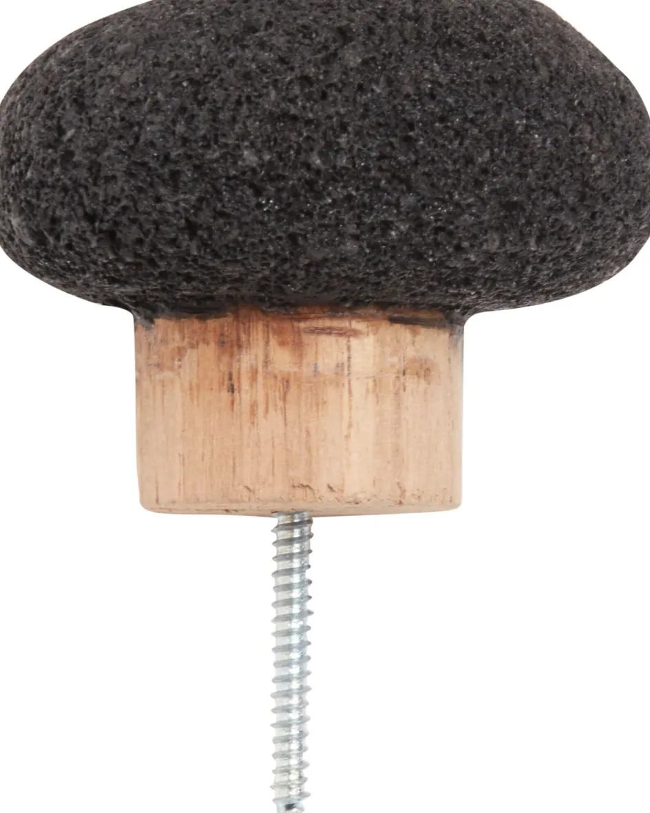 Outlet Muubs Crust Knage 6 cm, Mat Sort