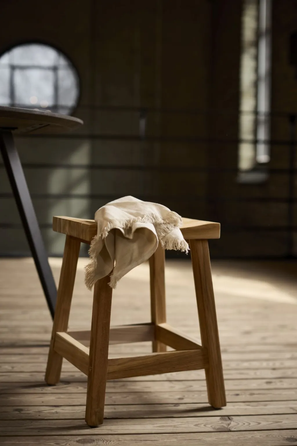 Muubs Stole > Ilowa Taburet H46,5 cm, Teak