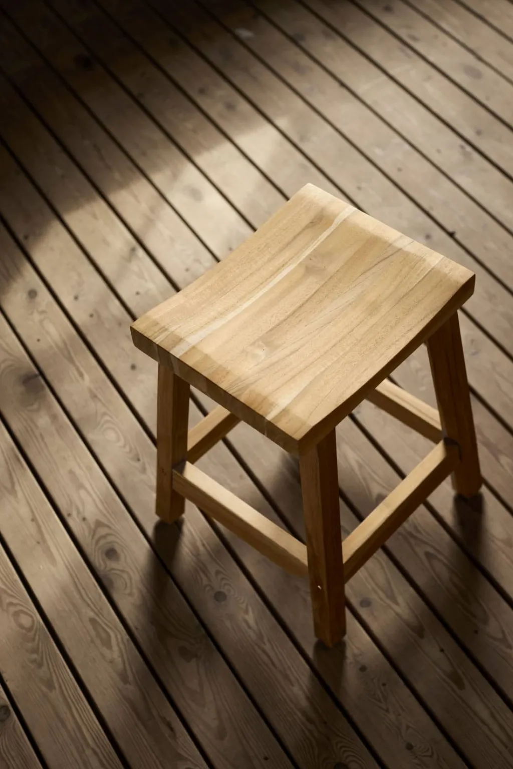 Muubs Stole > Ilowa Taburet H46,5 cm, Teak