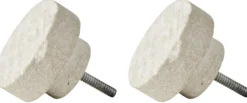 Online Kama Knager 2 stk. Ø4 cm, Sandstone Badeværelse|Knager Og Knagerækker
