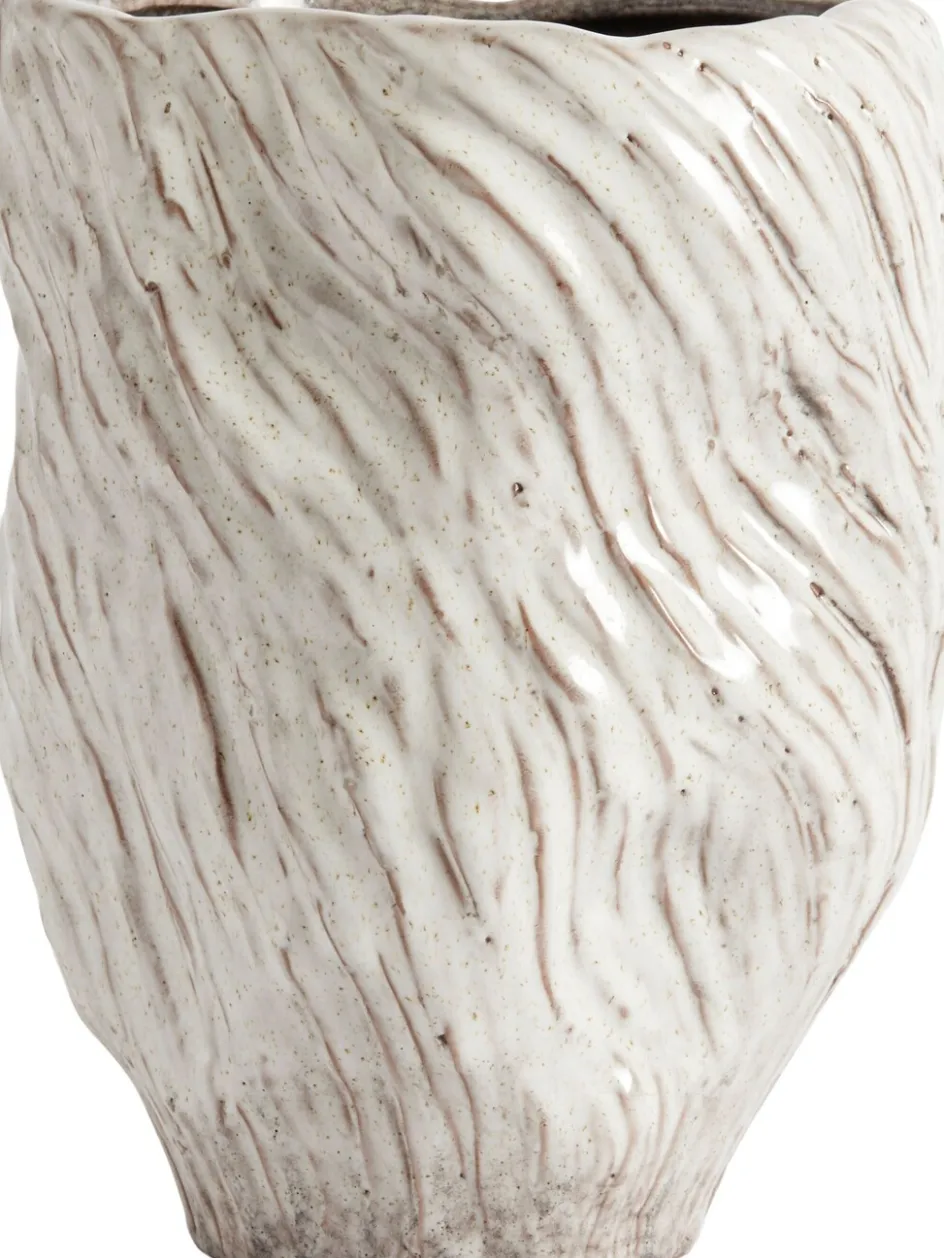 Best Muubs Mud Vase H25 cm, Østers