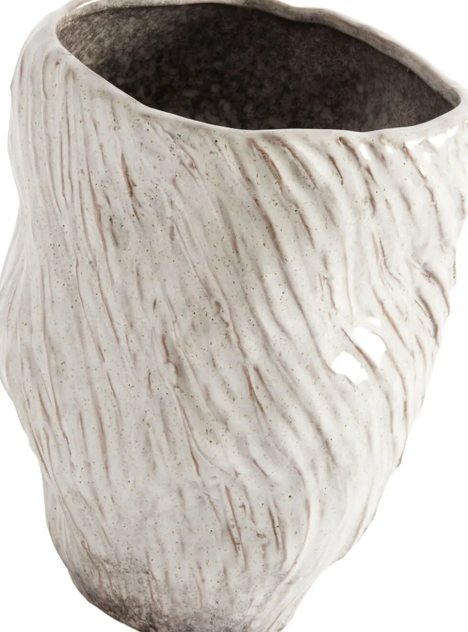 Best Muubs Mud Vase H25 cm, Østers